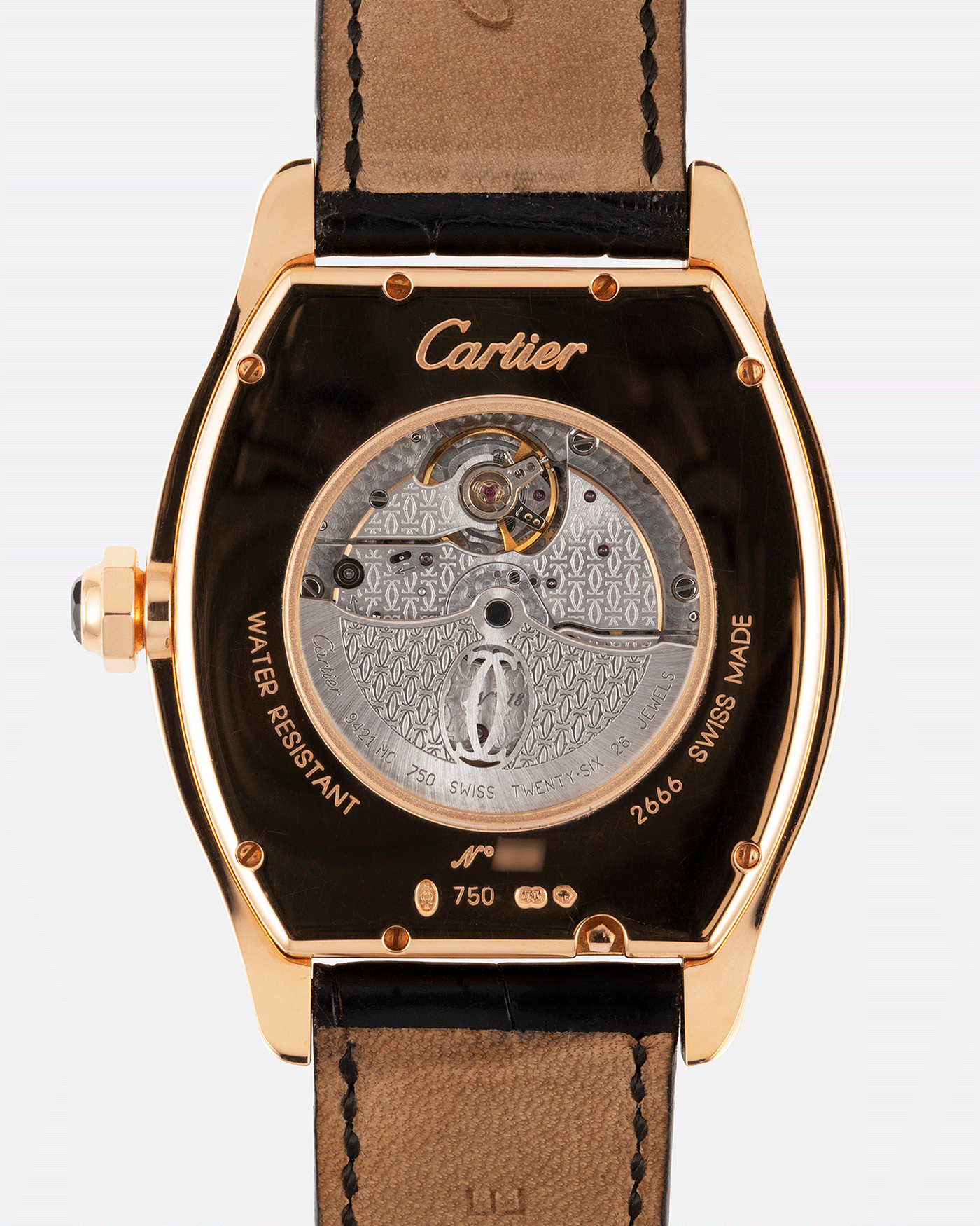 cartier serial number year