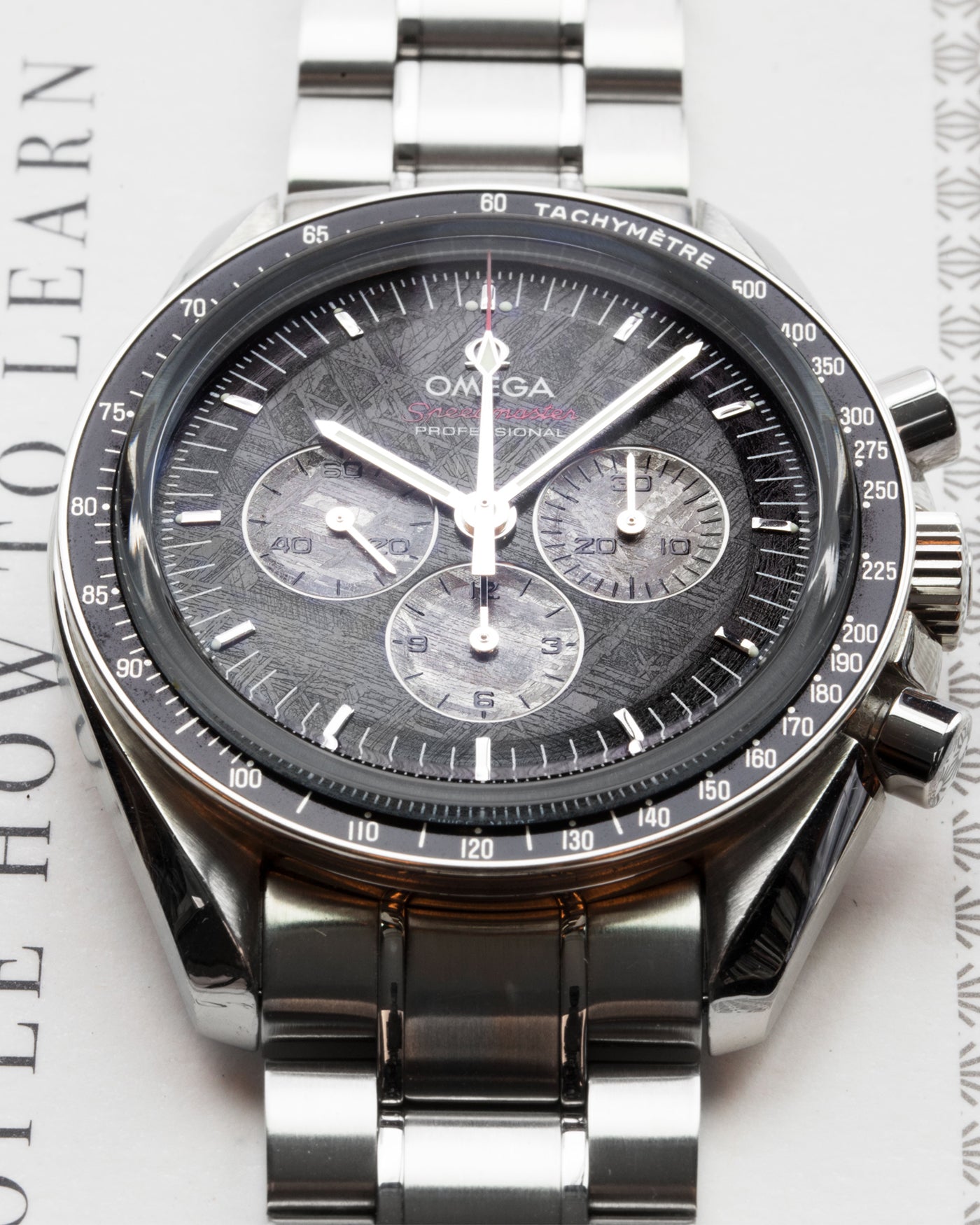 omega speedmaster apollo soyuz meteorite