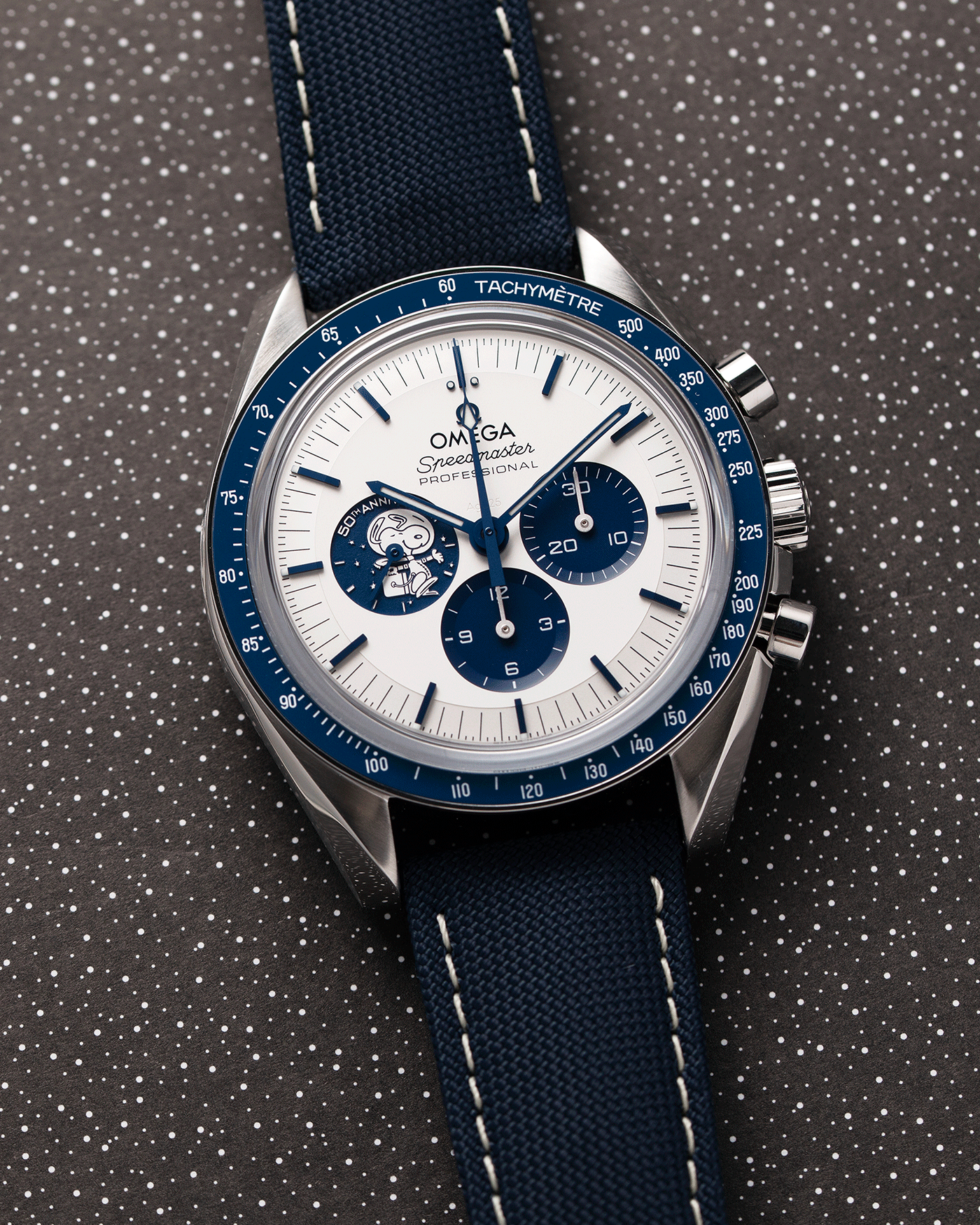 Omega Speedmaster Silver Snoopy Award 50th Anniversary NASA Watch | S ...