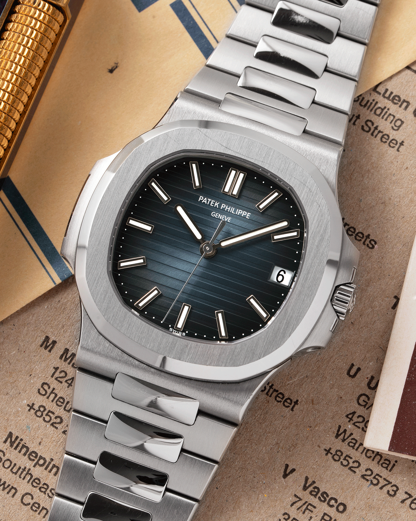 Patek Philippe Nautilus 5711 A Blue Watch | S.Song Timepieces – S.Song ...