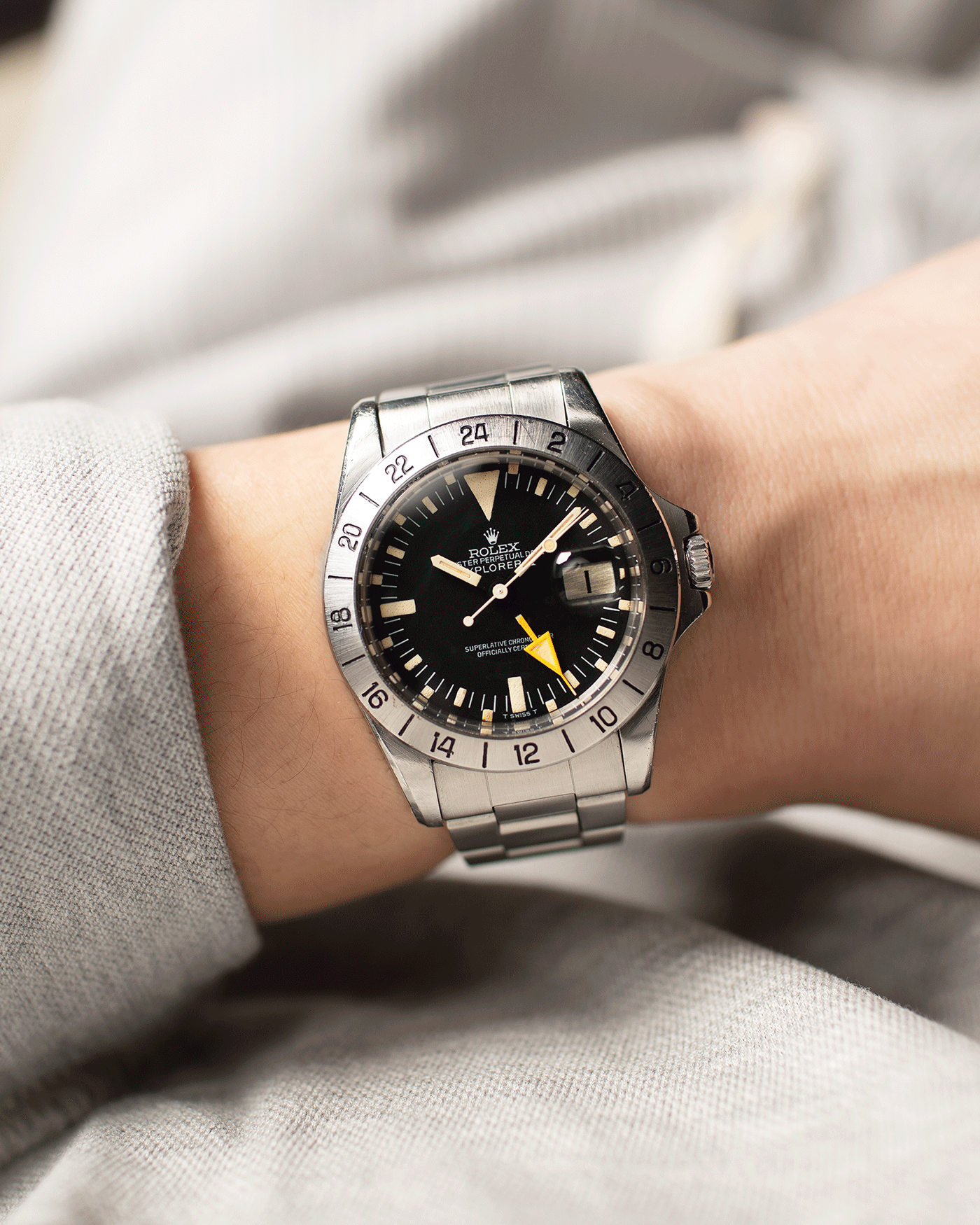 rolex explorer ii freccione