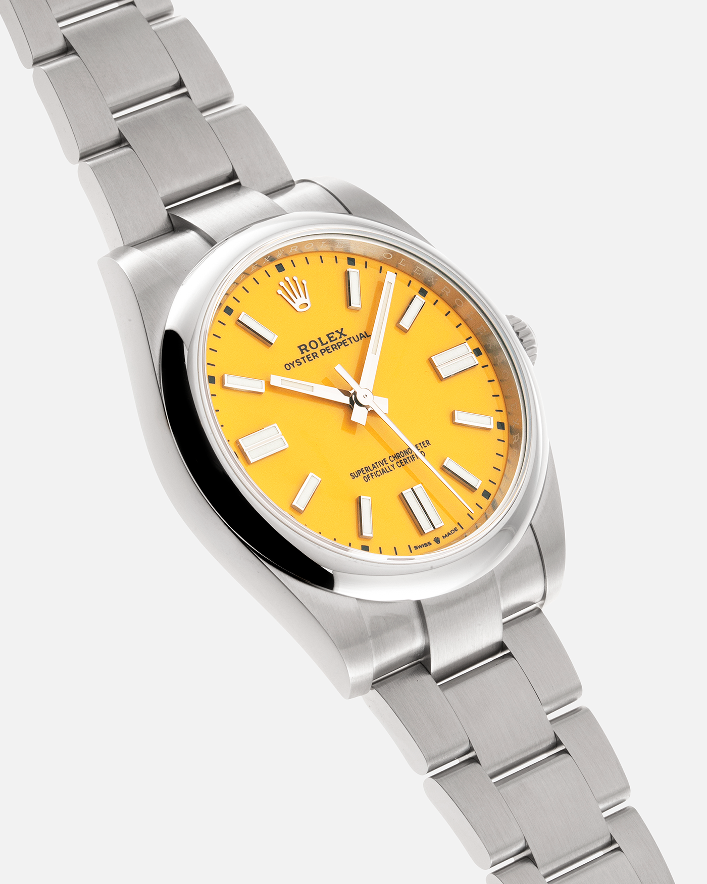 Rolex Oyster Perpetual 124300 Yellow 41mm Watch | S.Song Vintage ...