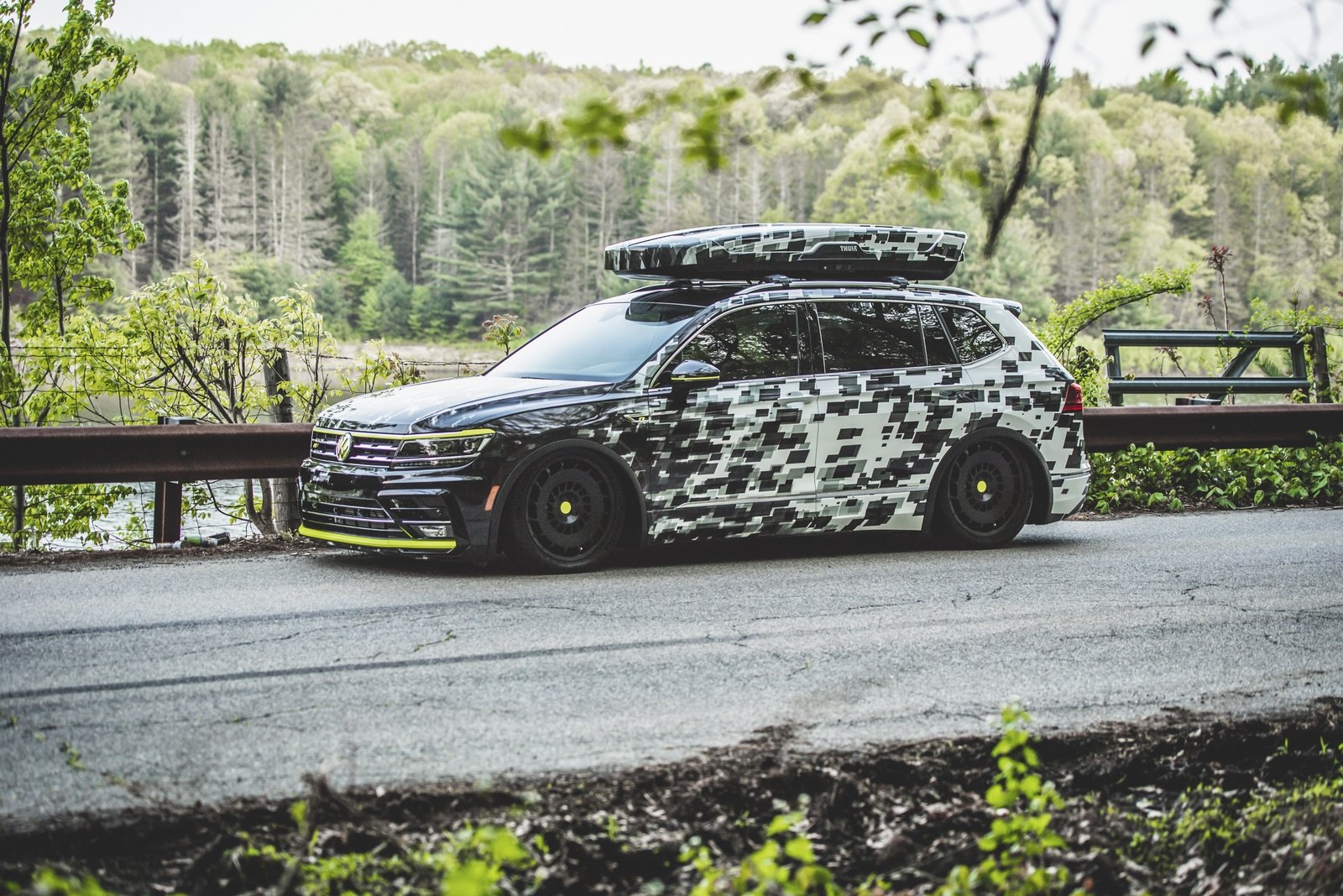 Volkswagen Tiguan Linea R 2018 Aero Concepto Lateral