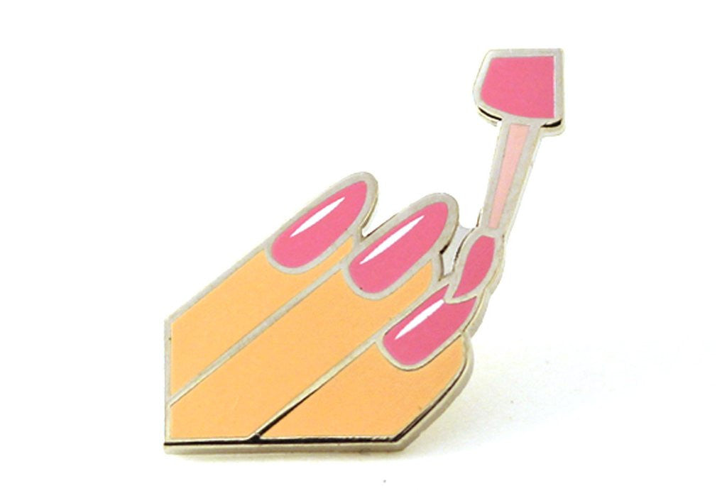 Nail Polish Emoji Pin – Pins by Ferris
