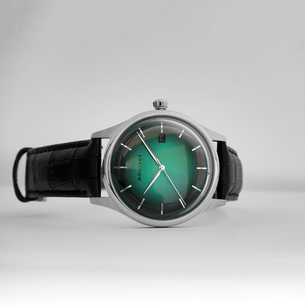 [PRE-ORDER] Prestige Aurora Green Automatic – MONTAGE Watches