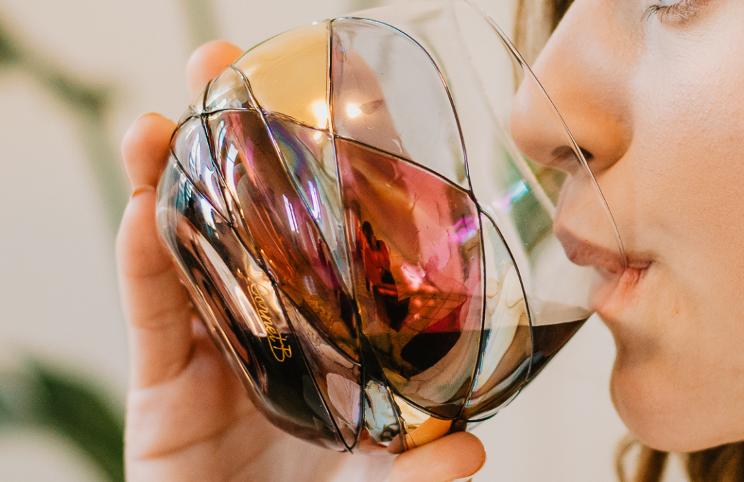 Cornet Barcelona - 'Sagrada' Stemless Balloon Wine Glasses