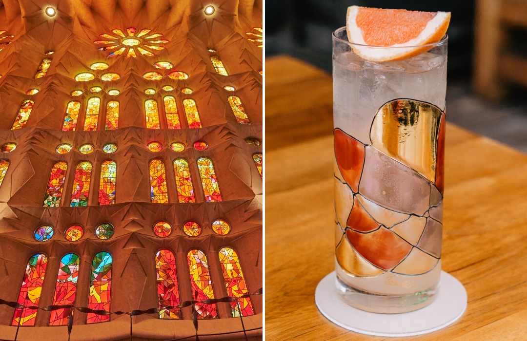 Cornet Barcelona Highball Glasses - Inspired by Sagrada Familia