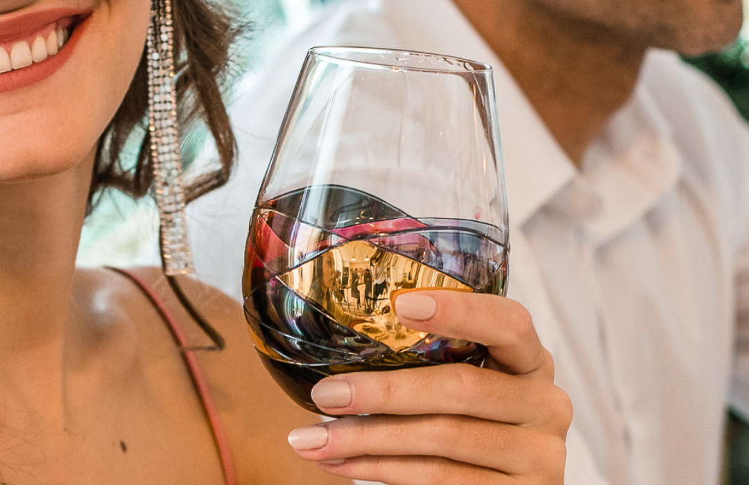 Cornet Barcelona - 'Sagrada' Stemless Wine Glasses Goblet