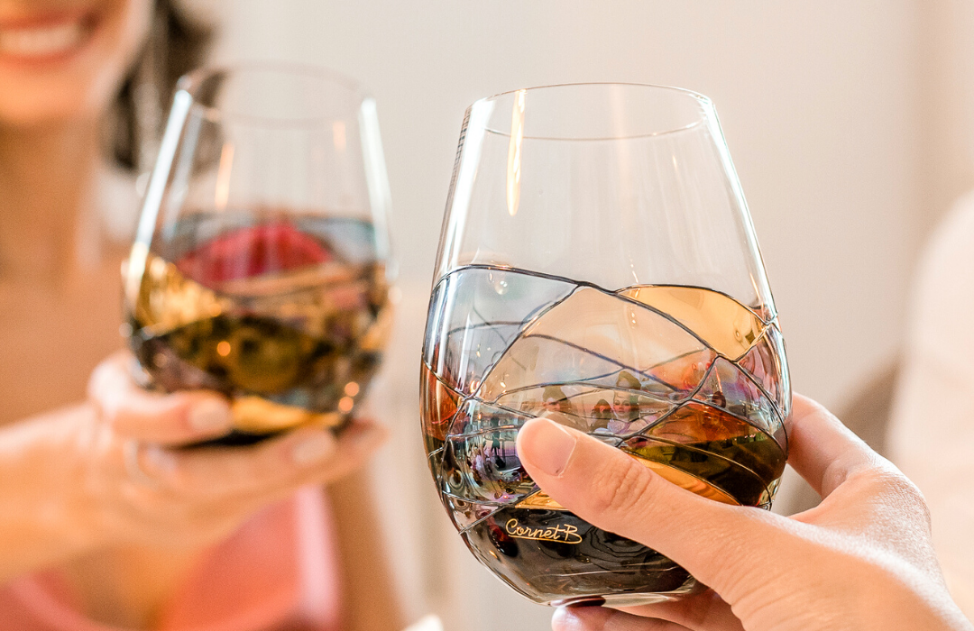 unique stemless wine glasses