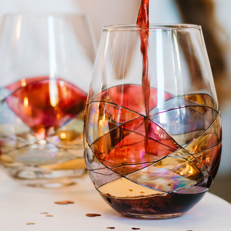 The Best Unique Stemless Small Wine Glasses & Sets | Cornet Barcelona