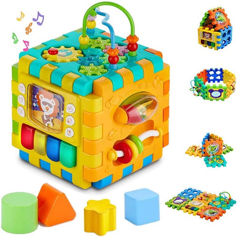 INvench Activity Cube Baby Toys