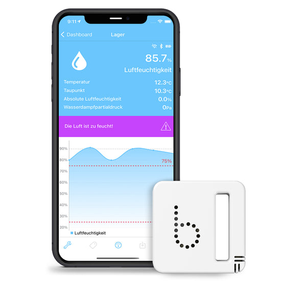 Bluetooth Temperature Sensor (with External Probe)