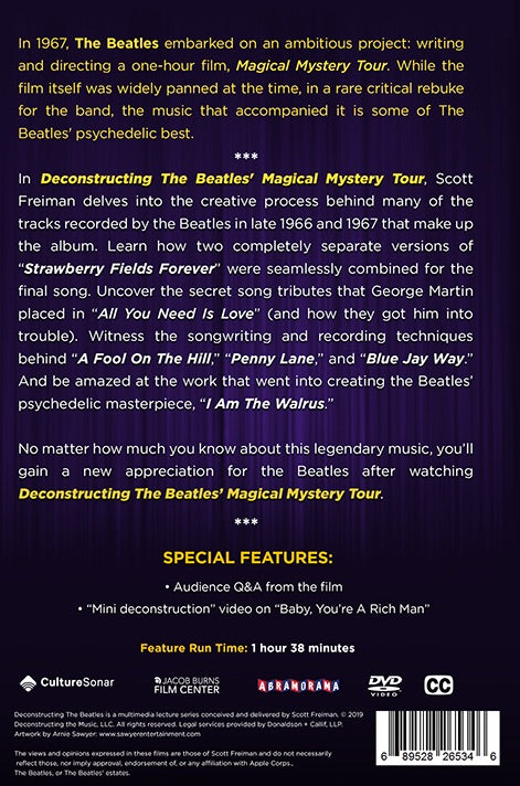 Exclusive Deconstructing The Beatles Magical Mystery Tour Feature Film - 