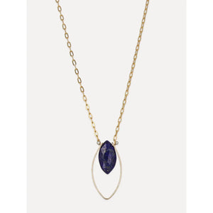 Mona Necklace | Lapis - She's Unique 