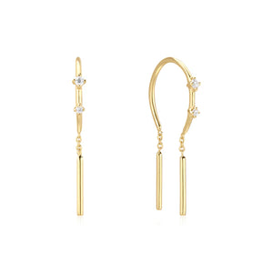 Mila Threader Huggies | Short - She's Unique 