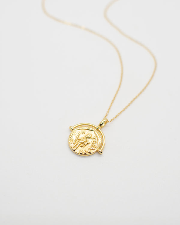 French Coin Necklace – Collarbone Jewelry