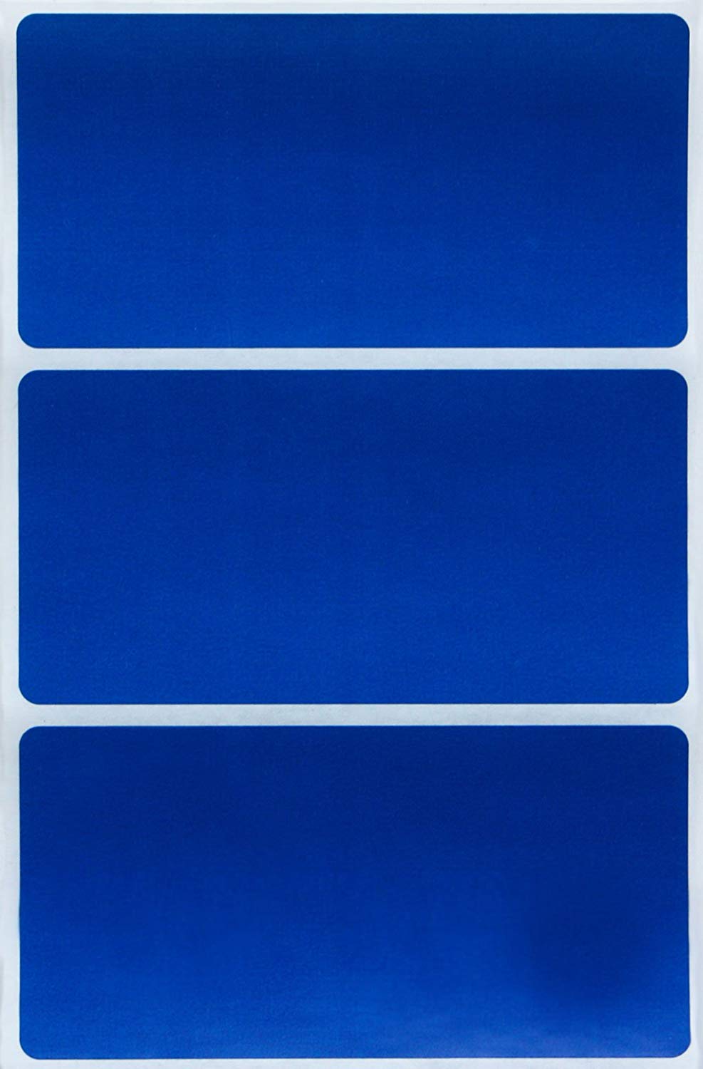 Rectangular stickers 4 x 2 inch classic colors 102mm x 51mm – Royal ...