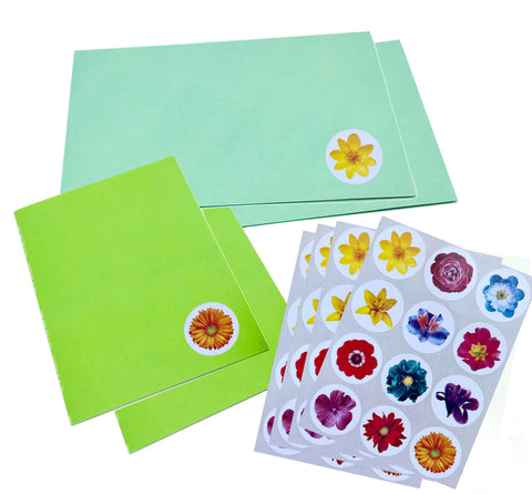Realistic Flower Stickers For Arts And Crafts – Royal Green Market