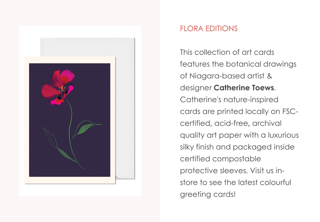 FLORA editions Catherine Toews Niagara