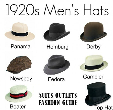 suits outlets 1920 hats