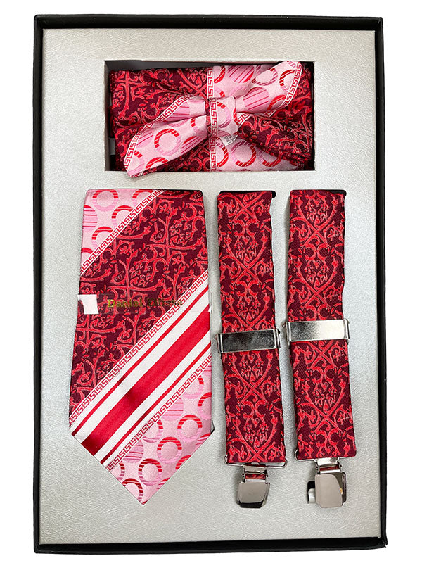 Cherry Men's Accessory Collection Box 4 Piece Set