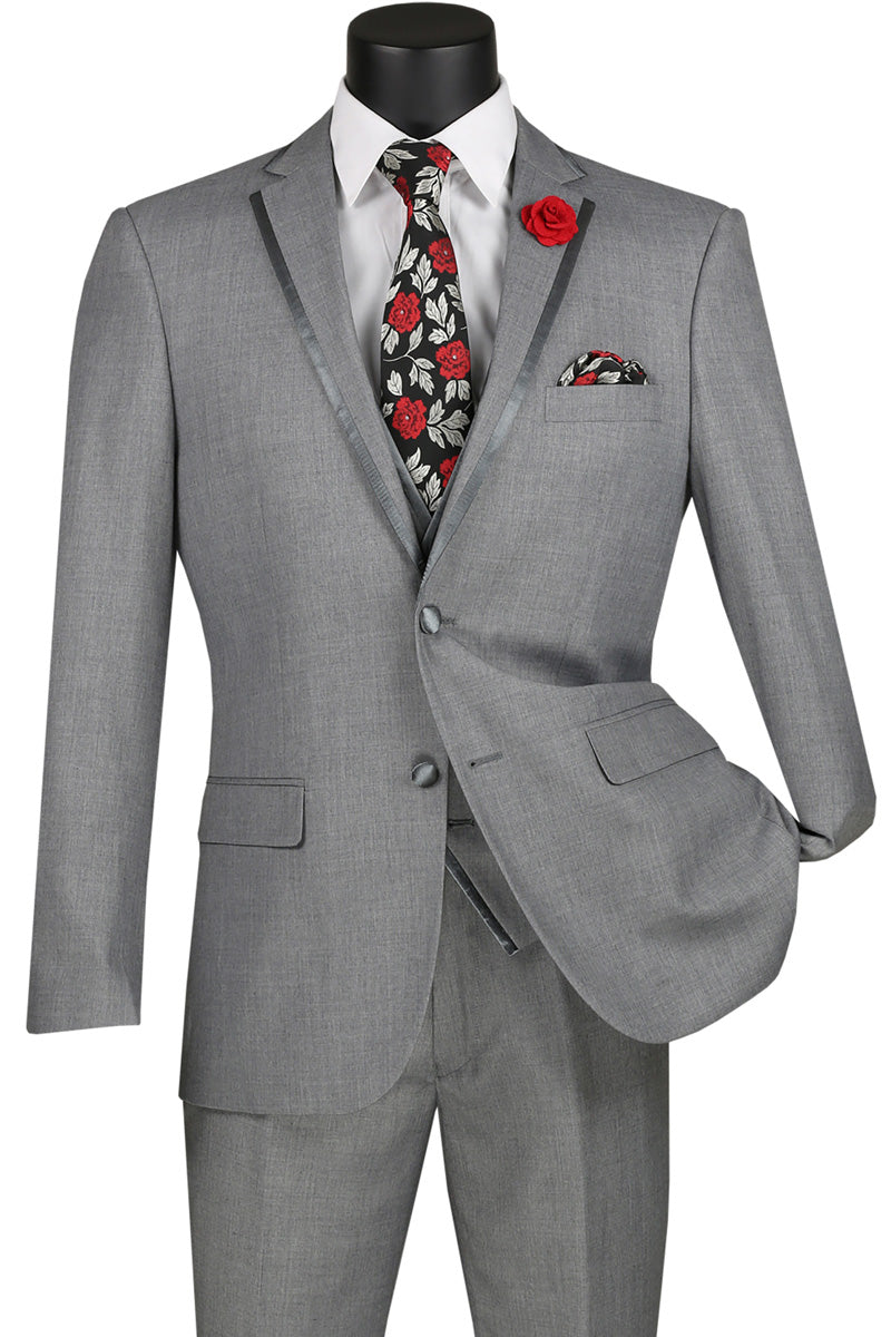 Bộ vest 3 mảnh màu xám: Mặc đẹp hơn với kiểu dáng thời trang [Nhấp ...
