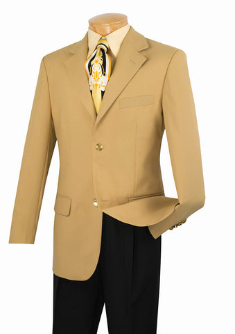 LUCCI Men's White Classic Fit Formal Tuxedo Suit w/ Sateen Lapel