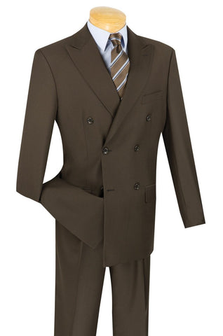 Arbutus Street Slim Fit All Cream Men's Three Piece Suit With Peak Lapels