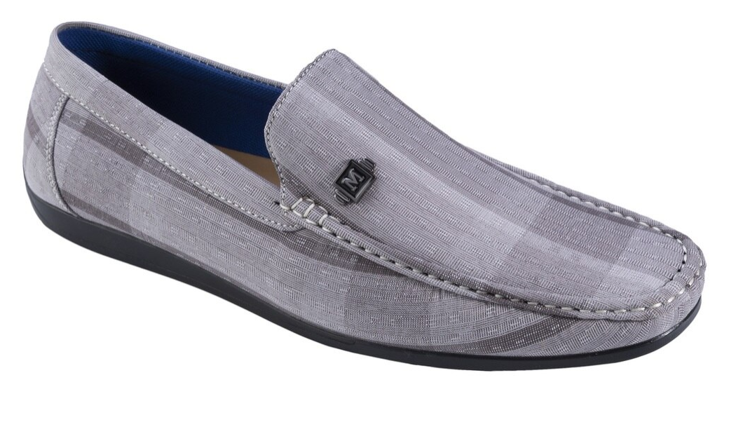 Men's Gray Fashion Loafer Shoes