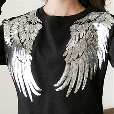 angel wings sweatshirt