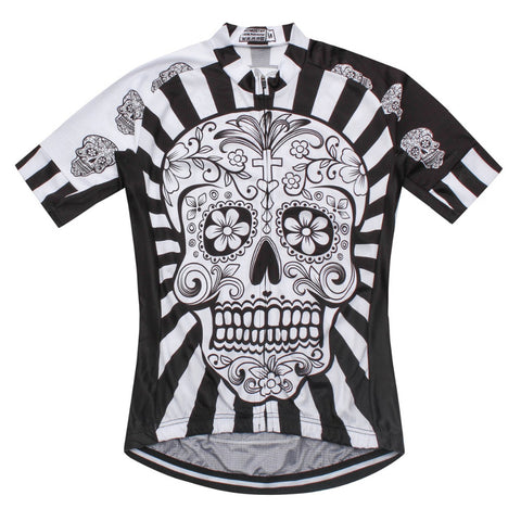 sugar skull cycling jersey