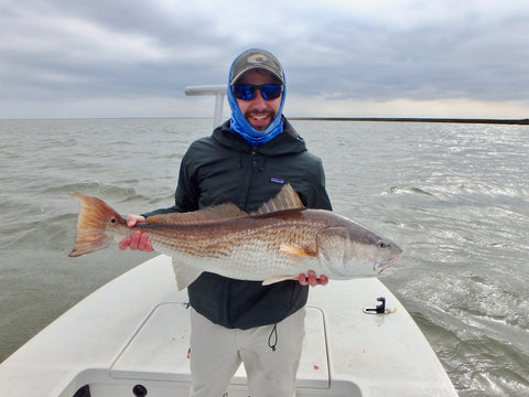 redfish on fly gear