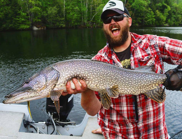 Pike on Fly Rod, Kubie Brown