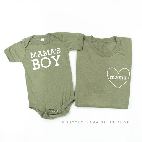 mama's boy baby outfit