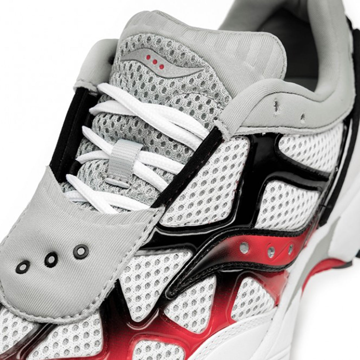 Saucony Grid Web 2000 (White/Grey/Red 