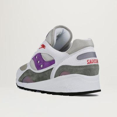 saucony shadow 6000 white grey purple