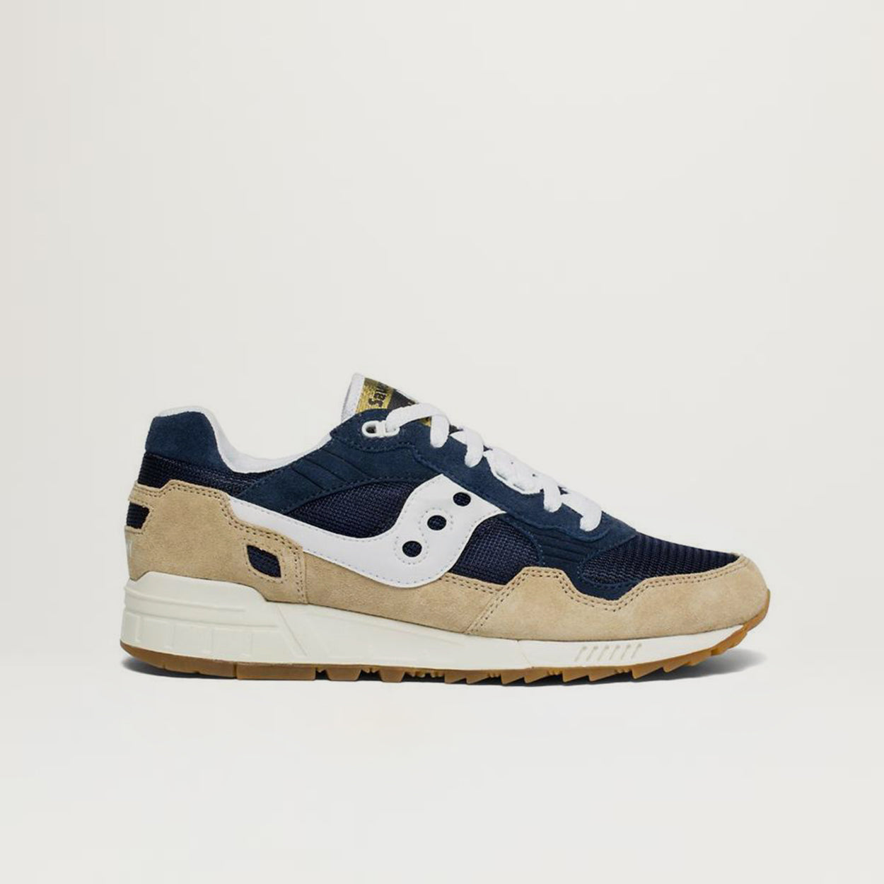 saucony shadow cream navy red