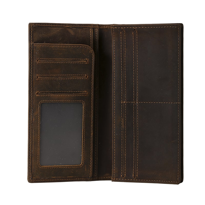 Gwen Pocket Leather Wallet - Denali Leather Goods