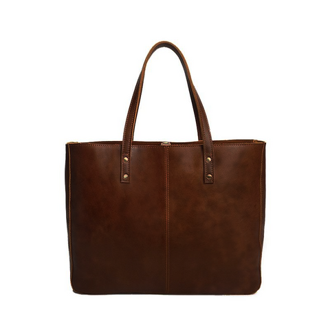 Sienna Leather Tote Bag - Denali Leather Goods