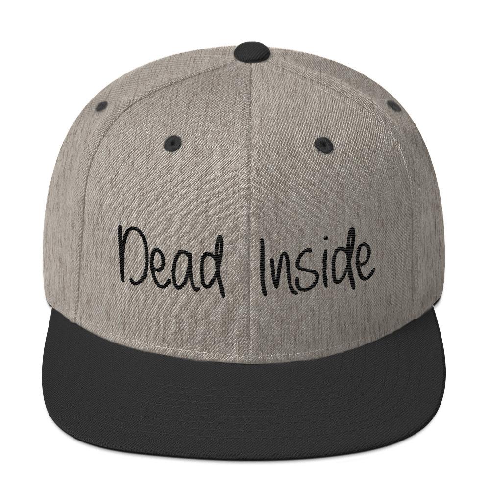 Download Dead Inside Snapback Hat Dead Ends Entertainment PSD Mockup Templates