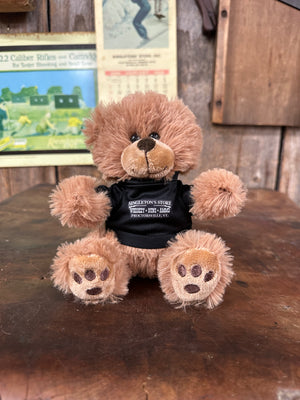 6’’ teddy bear with singletons shirt - Singleton's General Store