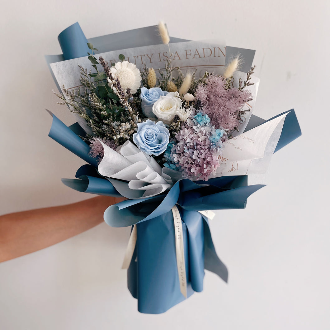 Everlasting Deluxe (Provence) | Beautiful Flower Bouquet | First Sight SG –  First Sight Singapore