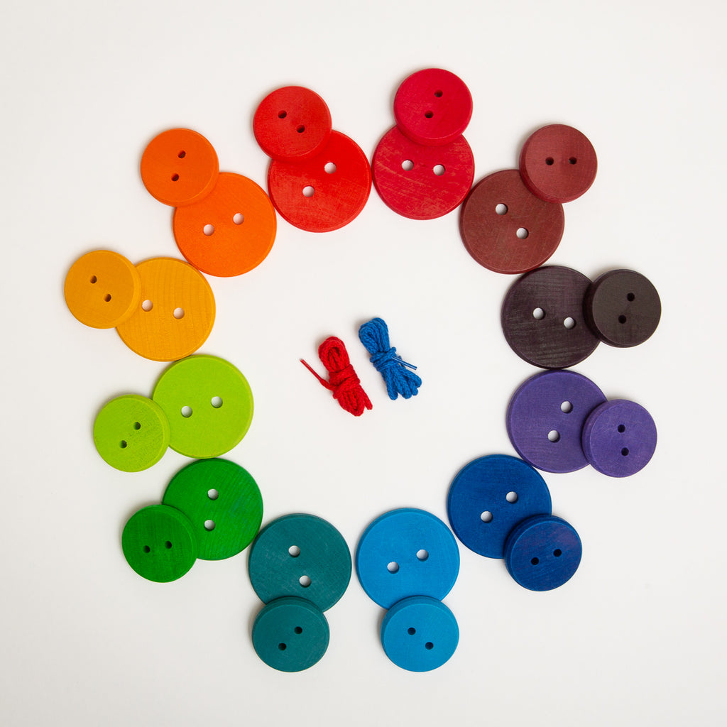 Grimms Large Wooden Buttons – Magic Forest Shop