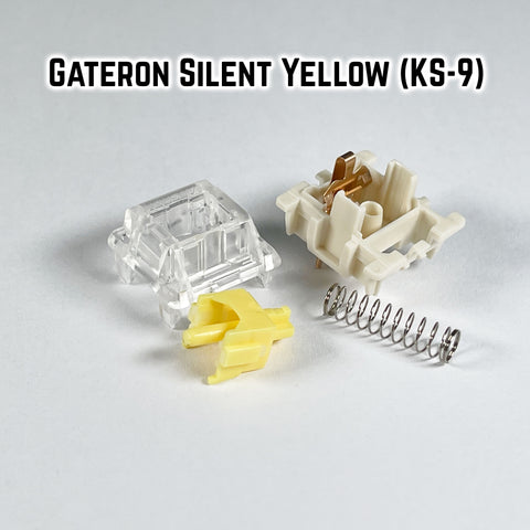 Gateron Silent Yellow (KS-9)