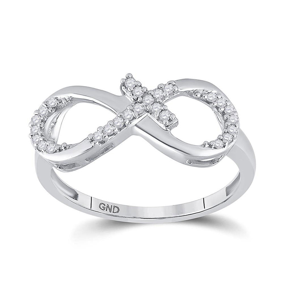 Eternal Love Diamond Heart Ring - Exquisite Design, Dazzling