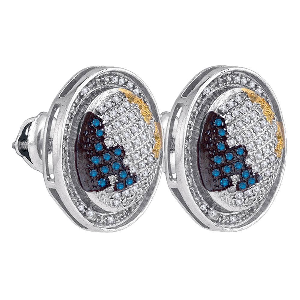 Buy Mens Earrings Blue Lapis Lazuli Gemstone Hoop Earring Mens Black Hoop  Earring for Men Mens Jewellery Mens Dangle Earring Gifts Online in India -  Etsy