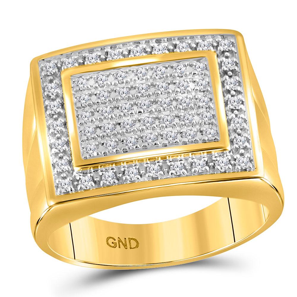 Buy 18Kt Gold Diamond Gents Band Ring 148G9623 Online from Vaibhav Jewellers