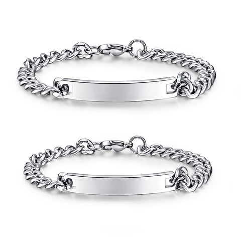 604CP-couples jewelry his hers bracelets