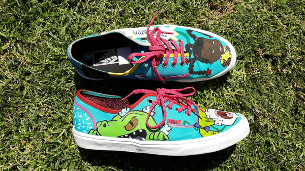 Hand Painted 'Rugrats' Vans – Nneka Gigi