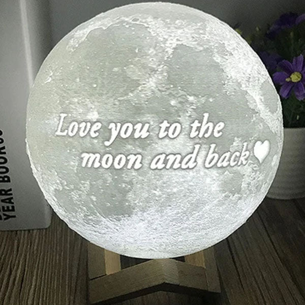 engraved light up moon